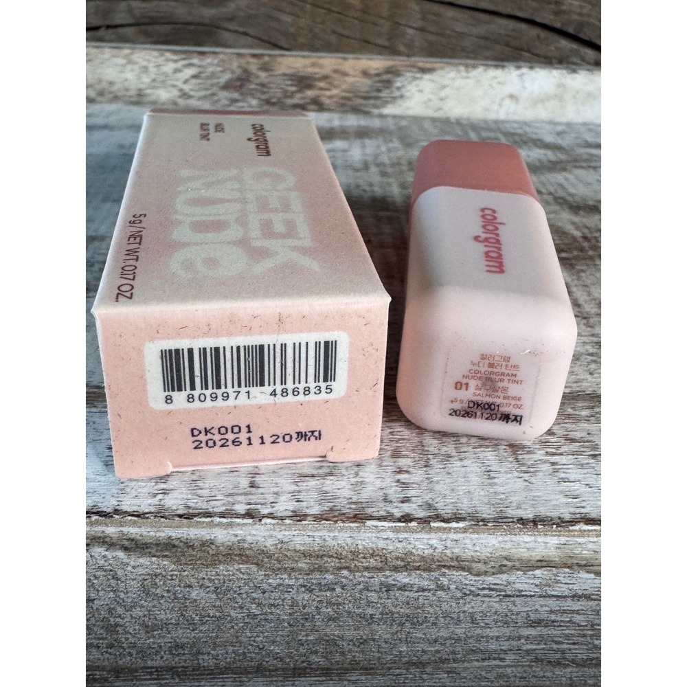 Colorgram Nude Blur Tint | 01 Salmon Beige | Rare Discontinued NIB | MSRP $15 - Picture 5 of 5